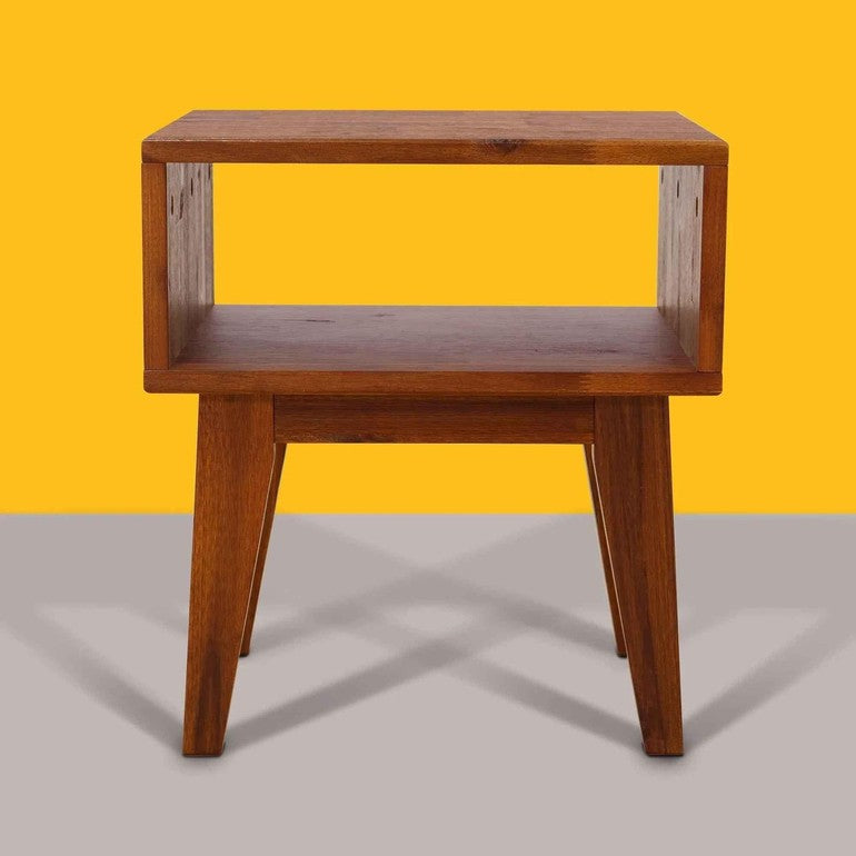 Acacia Serena Solid Wood Nightstand - Elegant and Durable Bedside Storage
