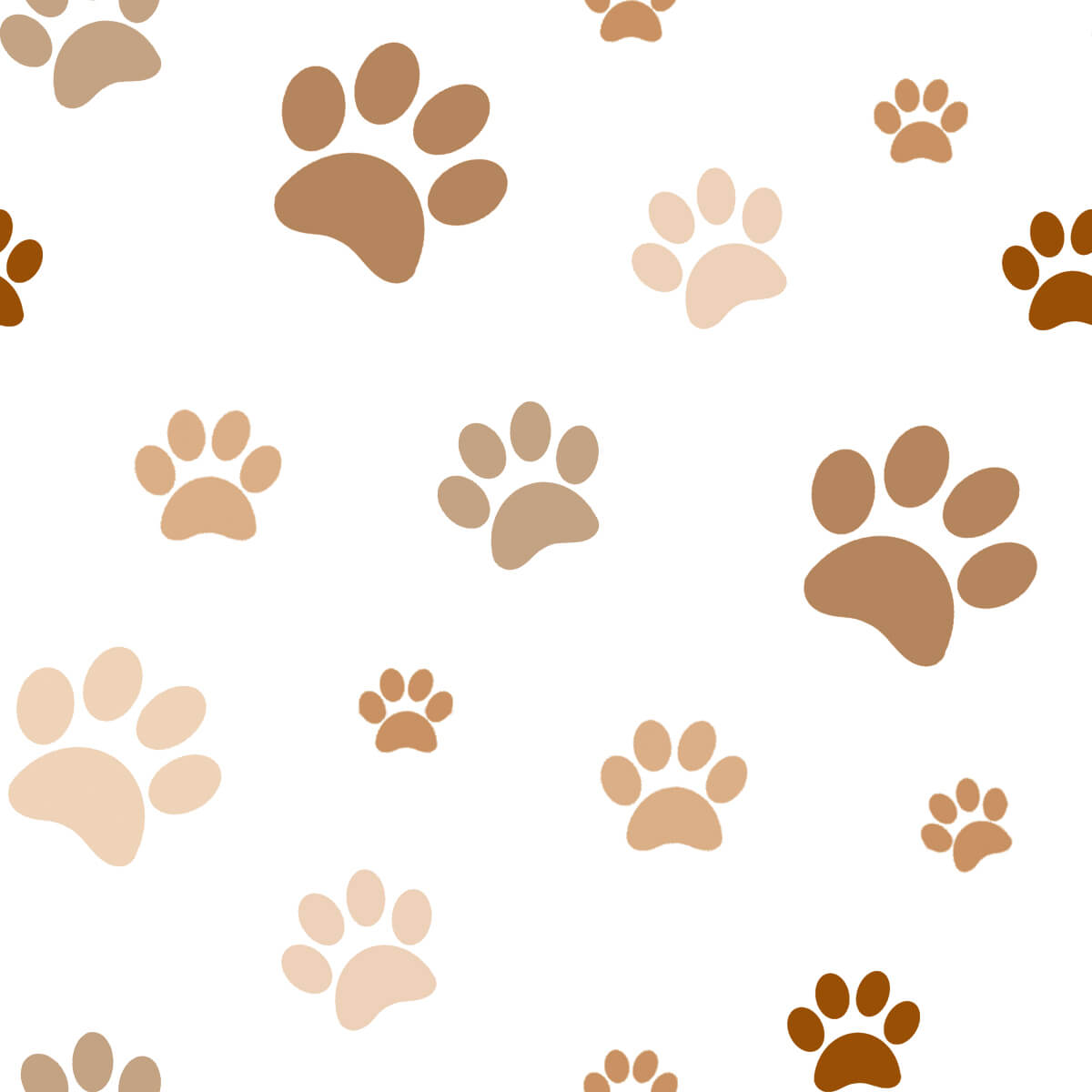 Animal Paws Printed Canopy