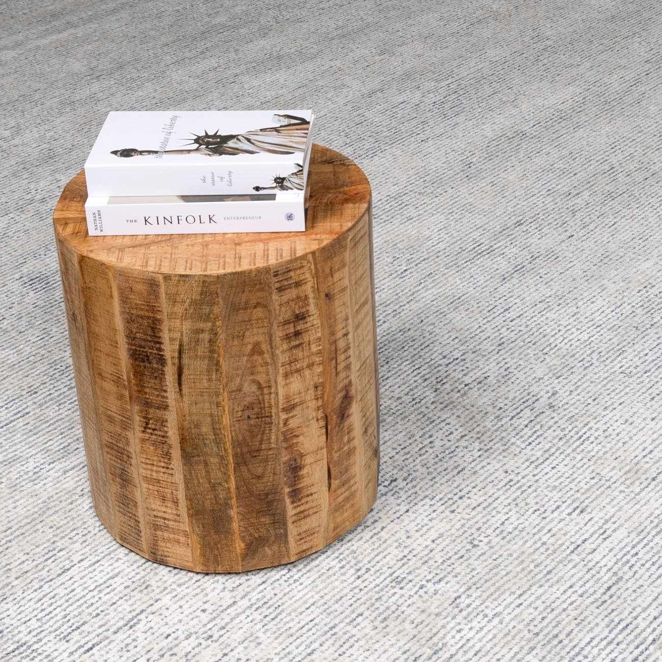 Orcas Hand Tufted Wool-Blend Rug - Slate