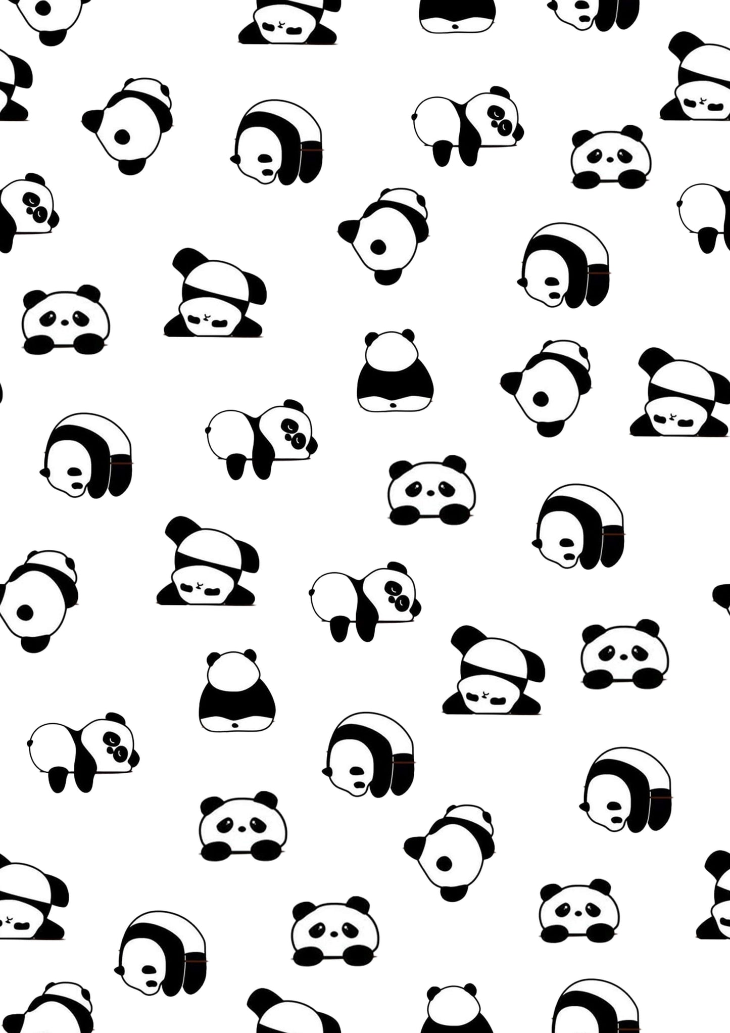 Cute-Panda Printed Canopy
