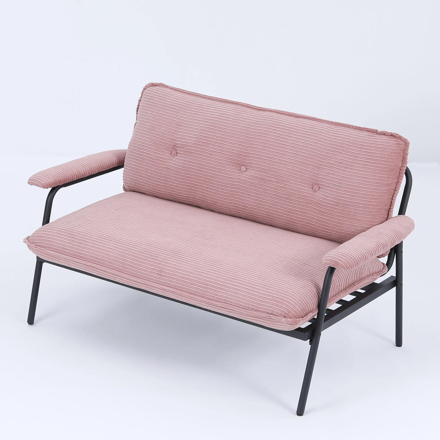 The House of Bonney “Le Club Petit” Sculpted Comfort Sofa — 53” Modern Blend for Cinematic Lounging, Quiet Wins, and Apartment Elegance