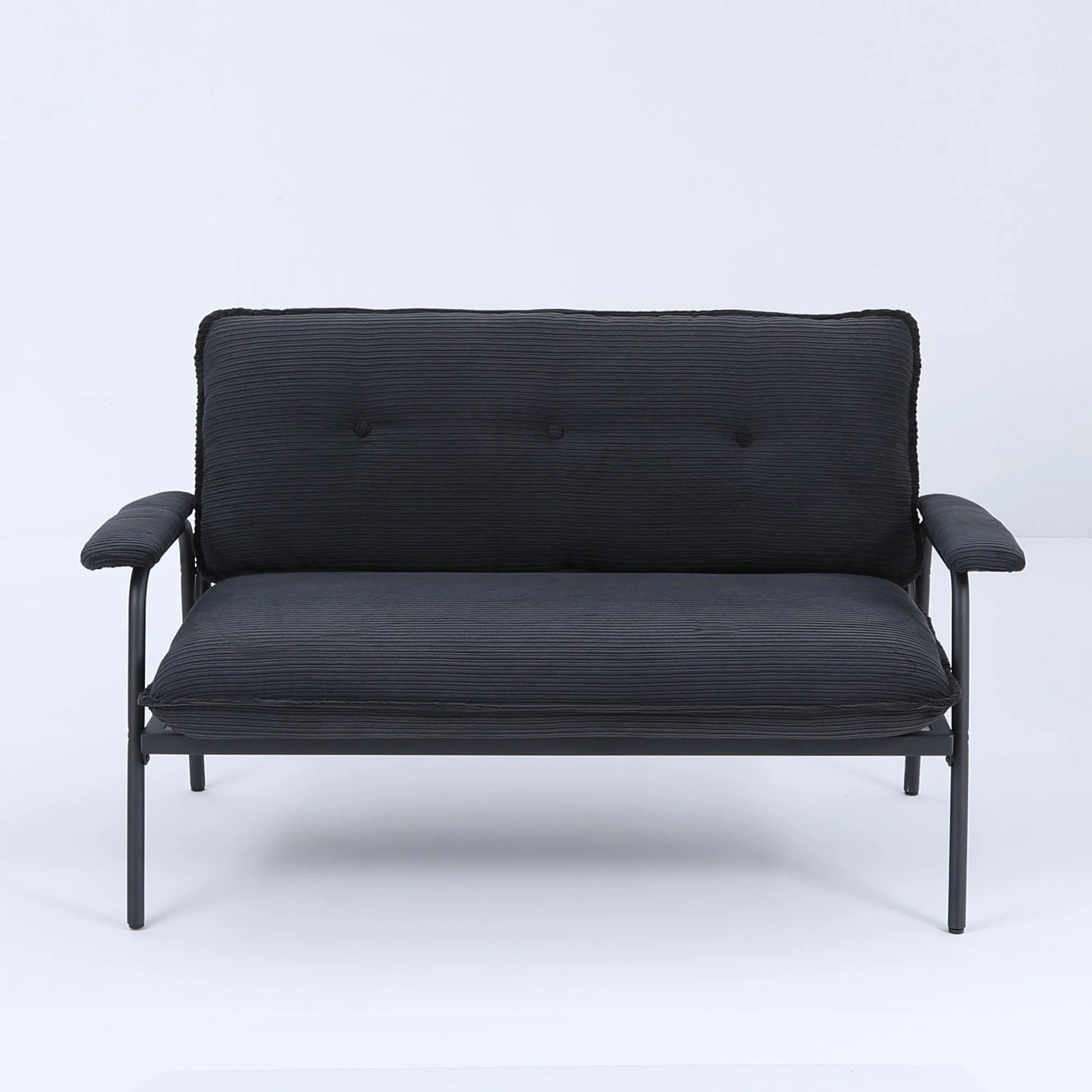 The House of Bonney “Le Club Petit” Sculpted Comfort Sofa — 53” Modern Blend for Cinematic Lounging, Quiet Wins, and Apartment Elegance