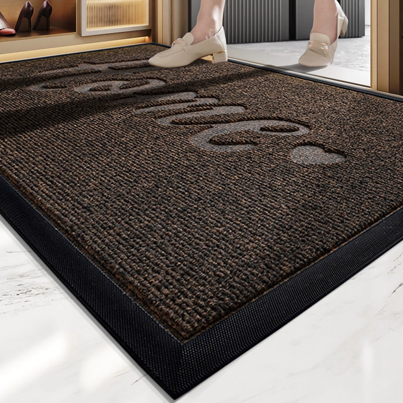 Bonney Atelier Entry Mat — Luxury Non-Slip Stain-Resistant Door Carpet for Mansions, Hotels & Modern Homes (Thickened Designer Floor Mat)