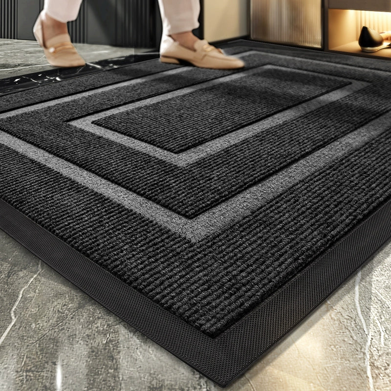 Bonney Atelier Entry Mat — Luxury Non-Slip Stain-Resistant Door Carpet for Mansions, Hotels & Modern Homes (Thickened Designer Floor Mat)