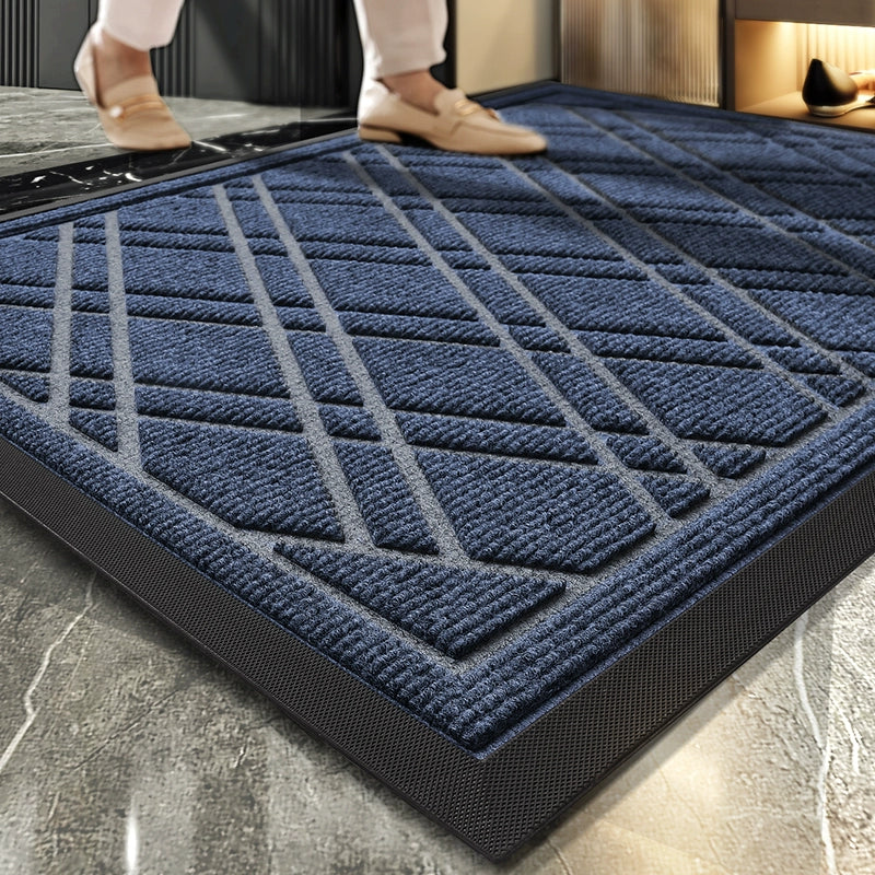 Bonney Atelier Entry Mat — Luxury Non-Slip Stain-Resistant Door Carpet for Mansions, Hotels & Modern Homes (Thickened Designer Floor Mat)