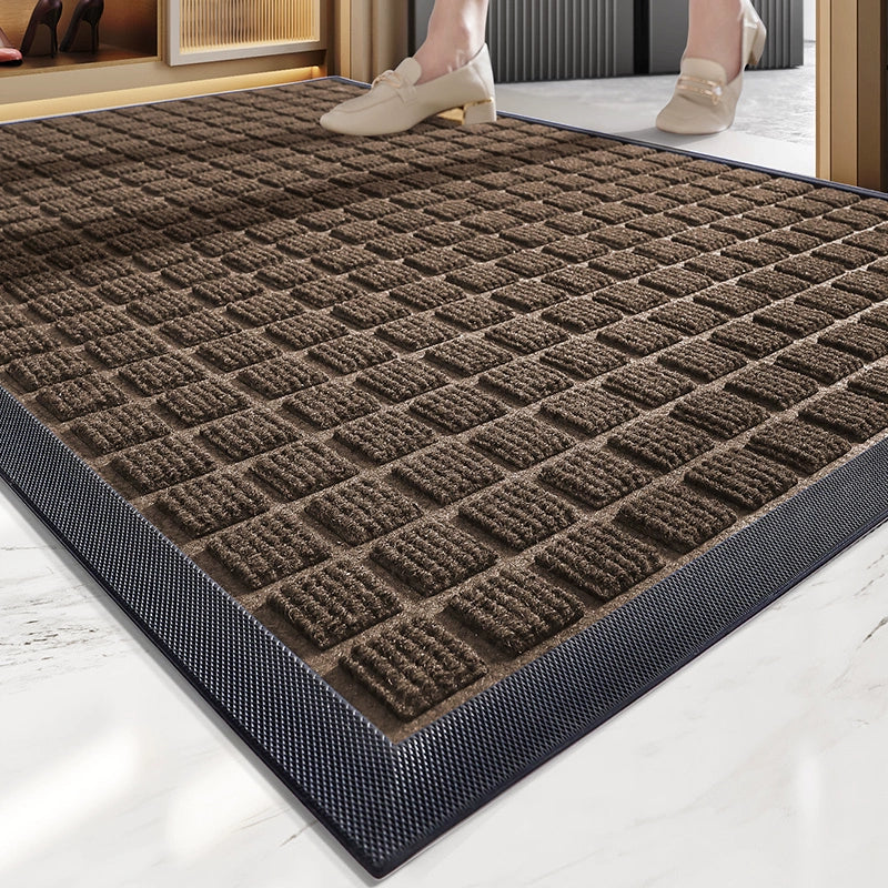 Bonney Atelier Entry Mat — Luxury Non-Slip Stain-Resistant Door Carpet for Mansions, Hotels & Modern Homes (Thickened Designer Floor Mat)