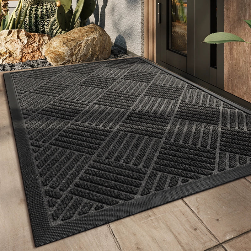 Bonney Atelier Entry Mat — Luxury Non-Slip Stain-Resistant Door Carpet for Mansions, Hotels & Modern Homes (Thickened Designer Floor Mat)