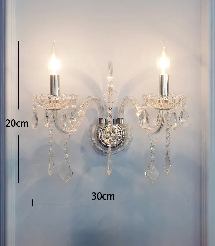 The Bellavie Crest – European Crystal Pendant Chandelier for Luxe Dining, Kitchen, and Loft Interiors