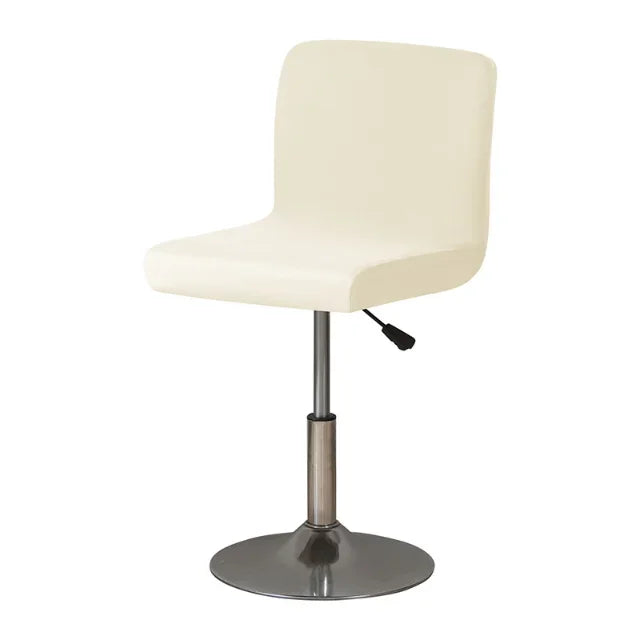 Bonney Atelier Spandex Bar Chair Cover — Elastic Short-Back Slipcover for Hotels, Banquets & Modern Living Spaces