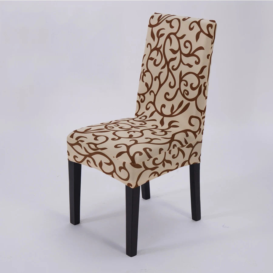 Eternal Embrace Stretch Chair Cover | Modern Spandex & Polyester Slipcover for Dining, Living, Wedding & Hotel Chairs | Elegant Washable Universal Fit Design