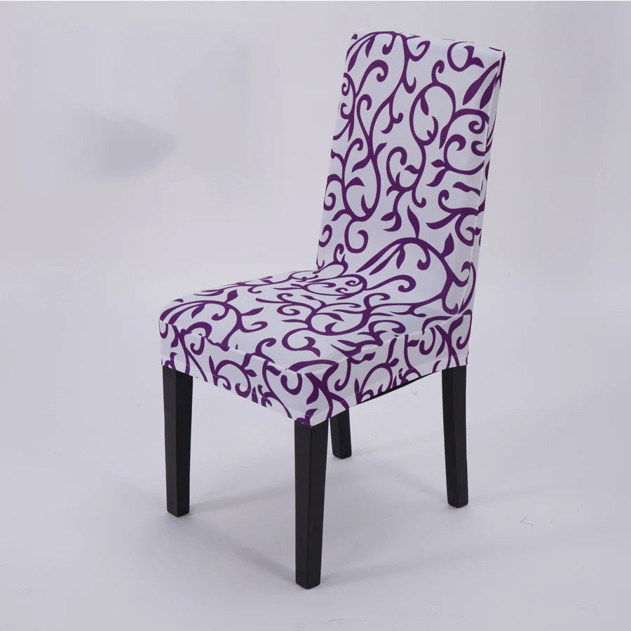 Eternal Embrace Stretch Chair Cover | Modern Spandex & Polyester Slipcover for Dining, Living, Wedding & Hotel Chairs | Elegant Washable Universal Fit Design