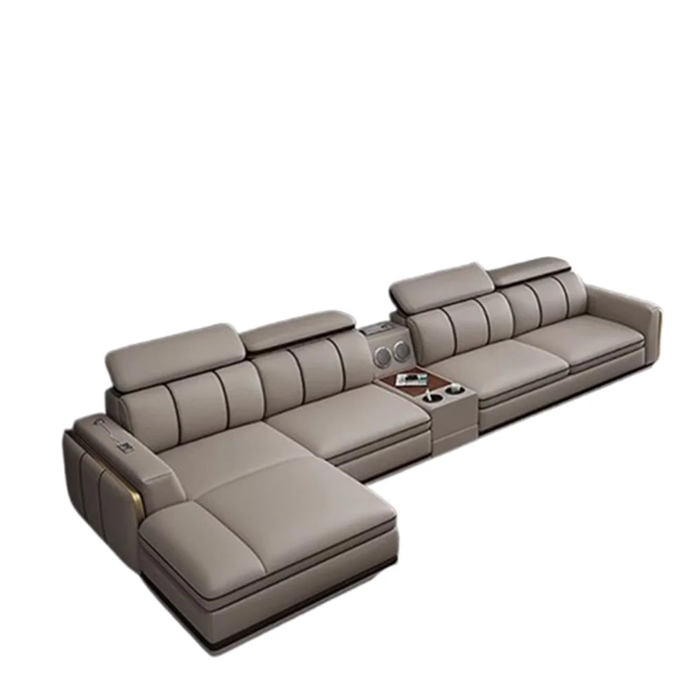 🇮🇹 The Venezia Grand Lounge – Full Italian L-Shaped Sofa Set for Living, Gaming & Luxe Lounging ✨
