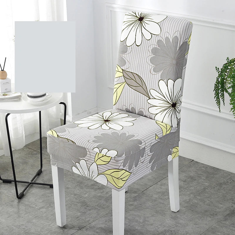 Eternal Embrace Stretch Chair Cover | Modern Spandex & Polyester Slipcover for Dining, Living, Wedding & Hotel Chairs | Elegant Washable Universal Fit Design