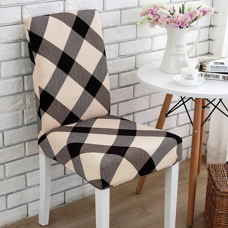 Eternal Embrace Stretch Chair Cover | Modern Spandex & Polyester Slipcover for Dining, Living, Wedding & Hotel Chairs | Elegant Washable Universal Fit Design
