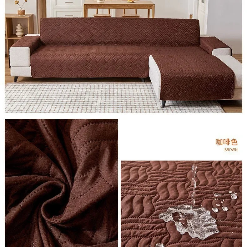 Bonney Guifei Imperial Cushion — Modern Double-Sided Waterproof Sofa Cushion with Anti-Slip Luxury Finish for L-Shape, Loveseat & Modular Sofas