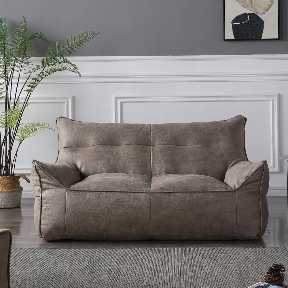 Bianxiang Serene Vantage Loveseat — Modern Minimalist European Sofa for Luxury Living Rooms and Designer Offices (165CM)