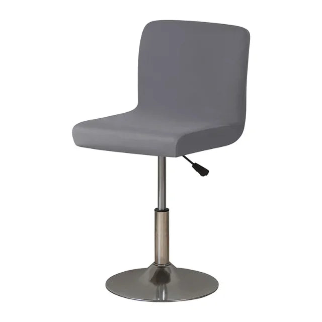Bonney Atelier Spandex Bar Chair Cover — Elastic Short-Back Slipcover for Hotels, Banquets & Modern Living Spaces