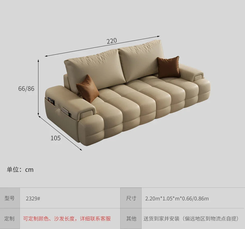🎬 The Rialto Cinema Loveseat – Luxury L-Shaped Wooden Frame Sofa for Refined Relaxation ✨