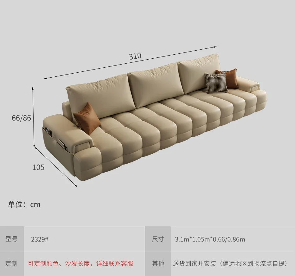 🎬 The Rialto Cinema Loveseat – Luxury L-Shaped Wooden Frame Sofa for Refined Relaxation ✨