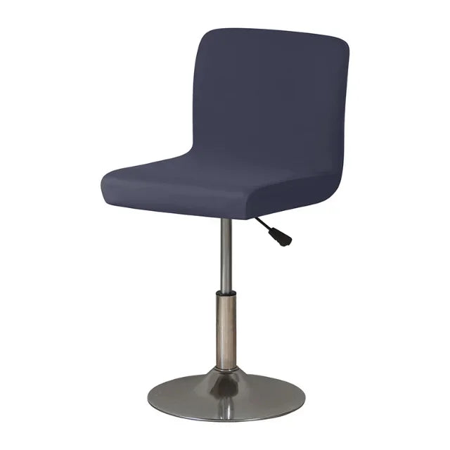 Bonney Atelier Spandex Bar Chair Cover — Elastic Short-Back Slipcover for Hotels, Banquets & Modern Living Spaces
