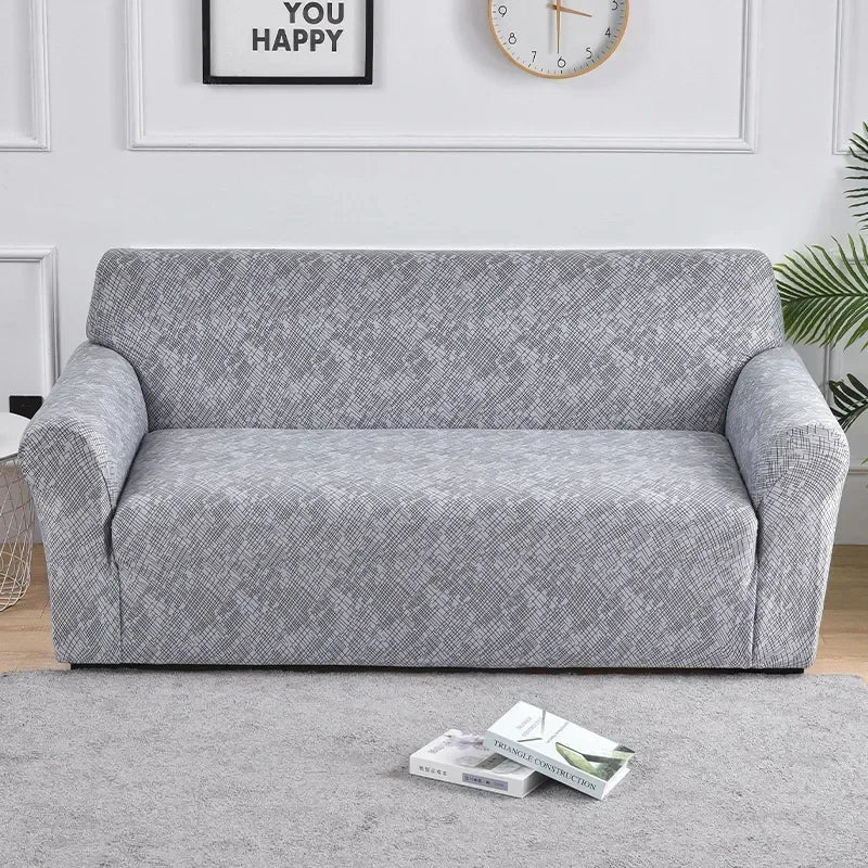 🌸 Capri Bloom Sofa Dress – Elastic Floral Furniture Cover for Effortless Elegance ✨