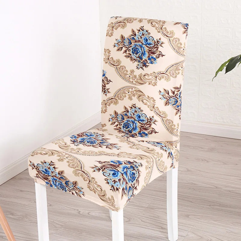 Eternal Embrace Stretch Chair Cover | Modern Spandex & Polyester Slipcover for Dining, Living, Wedding & Hotel Chairs | Elegant Washable Universal Fit Design