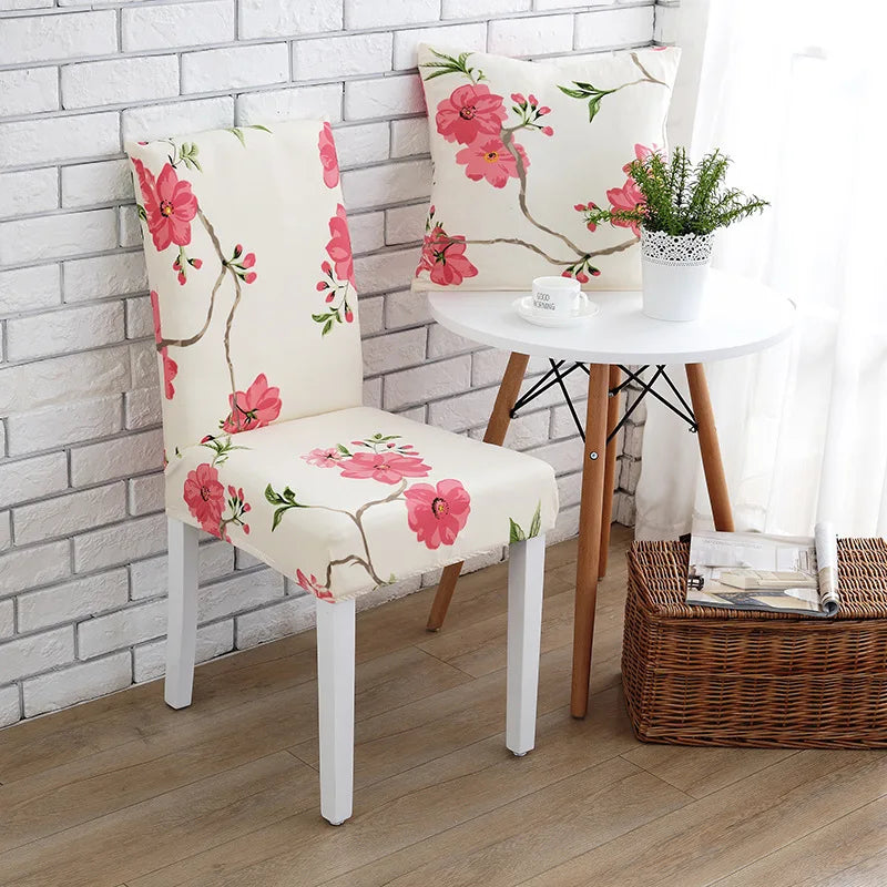 Eternal Embrace Stretch Chair Cover | Modern Spandex & Polyester Slipcover for Dining, Living, Wedding & Hotel Chairs | Elegant Washable Universal Fit Design