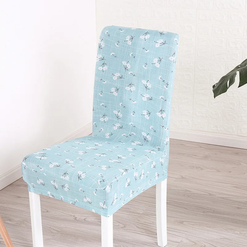 Eternal Embrace Stretch Chair Cover | Modern Spandex & Polyester Slipcover for Dining, Living, Wedding & Hotel Chairs | Elegant Washable Universal Fit Design