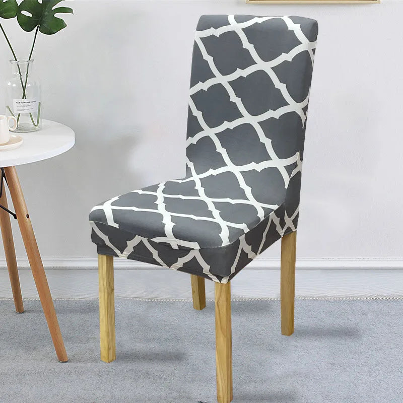Eternal Embrace Stretch Chair Cover | Modern Spandex & Polyester Slipcover for Dining, Living, Wedding & Hotel Chairs | Elegant Washable Universal Fit Design