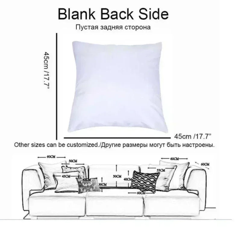Whisper Linen Plush Cushion Cover | Beige Decorative Throw Pillow Case in 30x50 / 40x40 / 45x45 / 50x50 cm | Nordic-Inspired Soft Cozy Accent for Living Room, Chair & Bedroom Décor