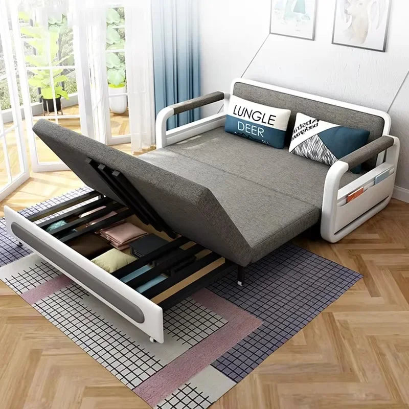 🛋 The House of Bonney “Port Luxe” Sofa Wall Bed – Folding Modern Luxury with Hidden Storage ✨