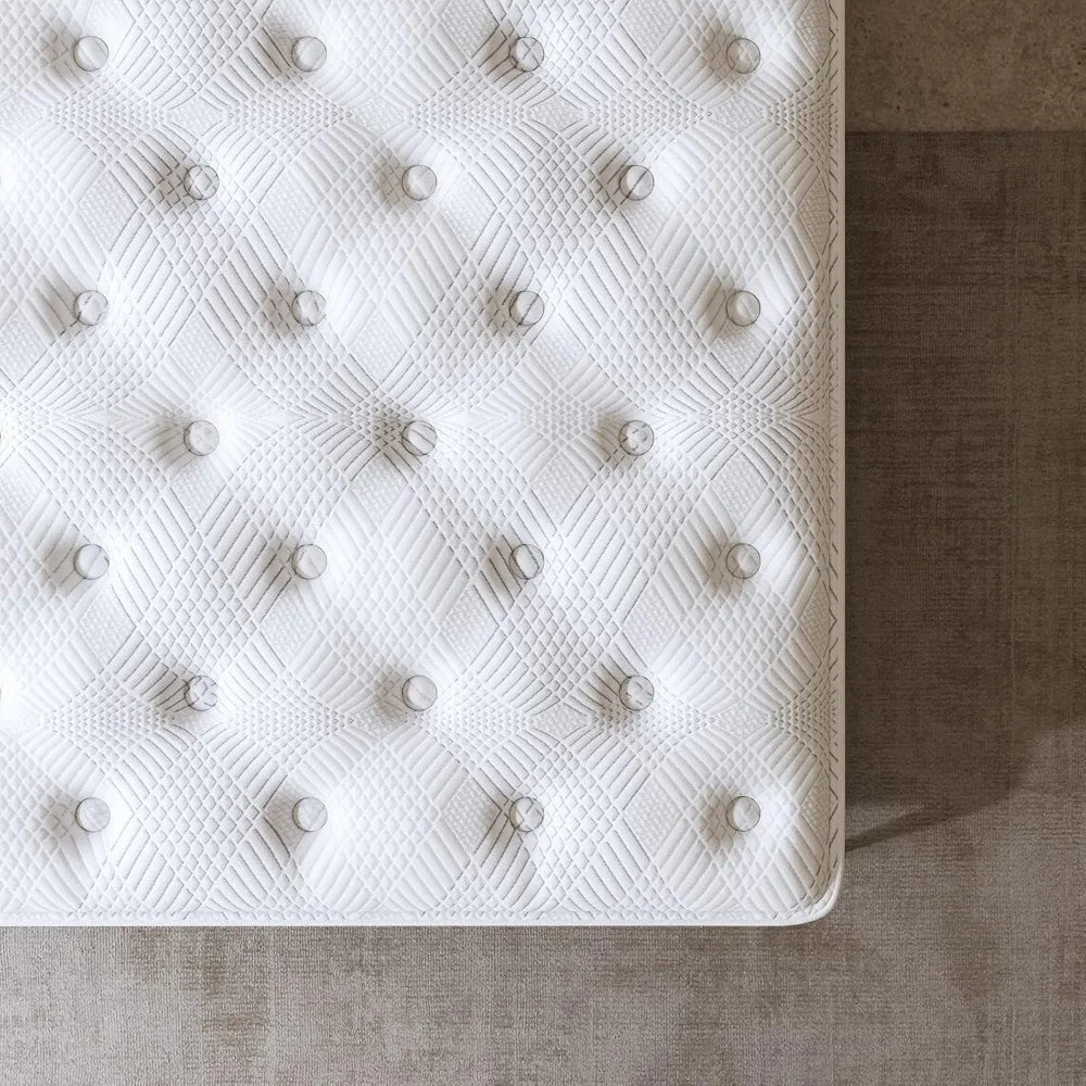 The House of Bonney 14-Inch Queen Hybrid Mattress – Deep Sleep Luxury with Lumbar Support, Orthopedic Firm Memory Foam, Motion Isolation & Pain Relief
