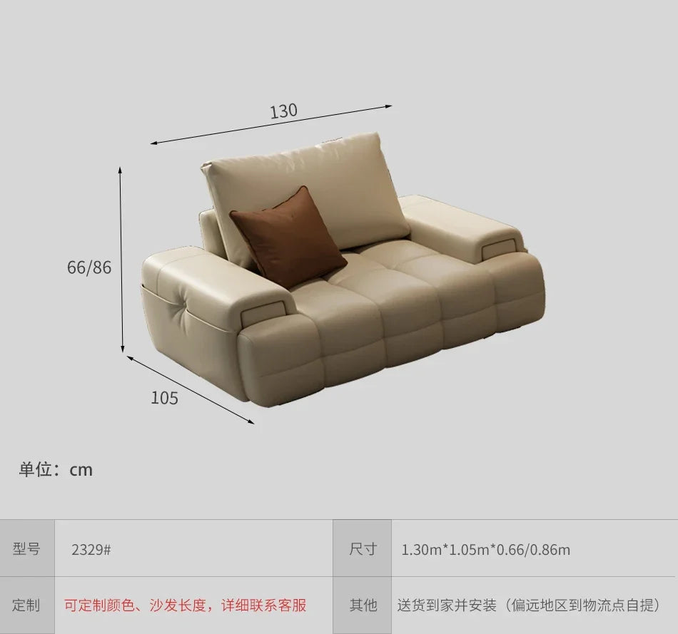 🎬 The Rialto Cinema Loveseat – Luxury L-Shaped Wooden Frame Sofa for Refined Relaxation ✨
