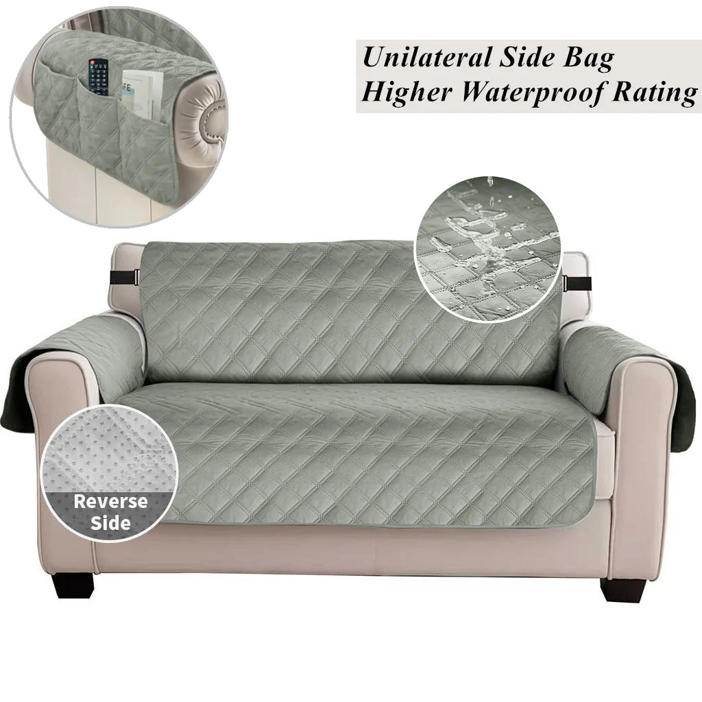 💧 The Marseille Shield – Waterproof Non-Slip Sofa Cover for Every Seat ✨