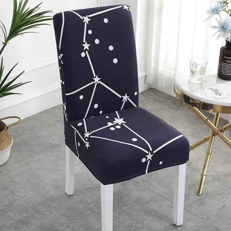 Eternal Embrace Stretch Chair Cover | Modern Spandex & Polyester Slipcover for Dining, Living, Wedding & Hotel Chairs | Elegant Washable Universal Fit Design