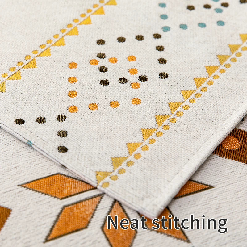 🪞 The House of Bonney “Arcadia” Sofa Mat – Year-Round Geometric Luxury, Pet-Friendly & Non-Slip ✨