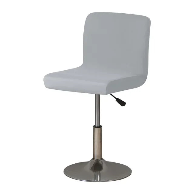 Bonney Atelier Spandex Bar Chair Cover — Elastic Short-Back Slipcover for Hotels, Banquets & Modern Living Spaces