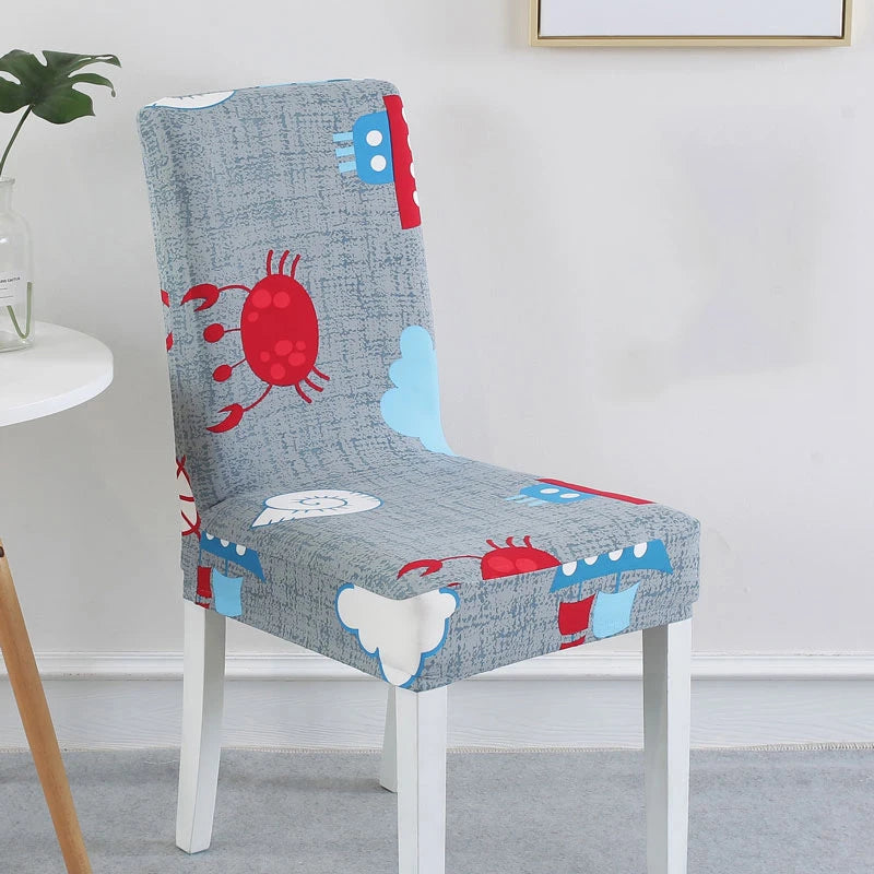 Eternal Embrace Stretch Chair Cover | Modern Spandex & Polyester Slipcover for Dining, Living, Wedding & Hotel Chairs | Elegant Washable Universal Fit Design