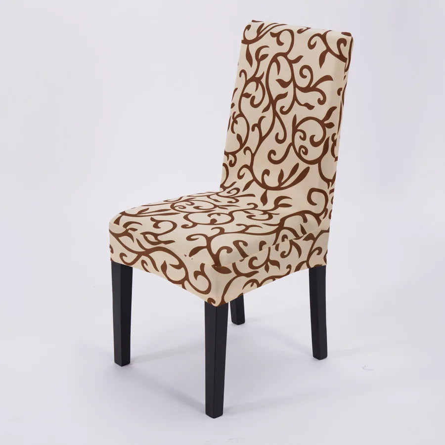 Eternal Embrace Stretch Chair Cover | Modern Spandex & Polyester Slipcover for Dining, Living, Wedding & Hotel Chairs | Elegant Washable Universal Fit Design