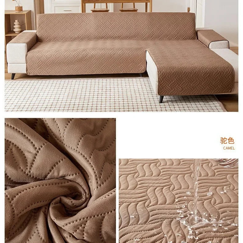 Bonney Guifei Imperial Cushion — Modern Double-Sided Waterproof Sofa Cushion with Anti-Slip Luxury Finish for L-Shape, Loveseat & Modular Sofas