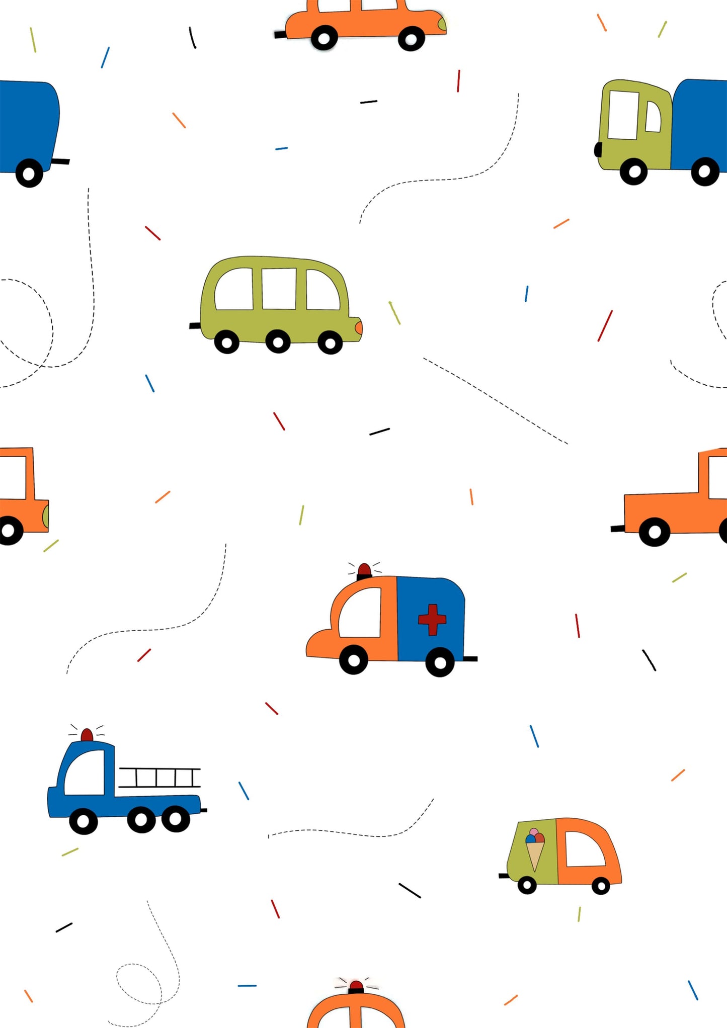 Vehicles Printed Canopy