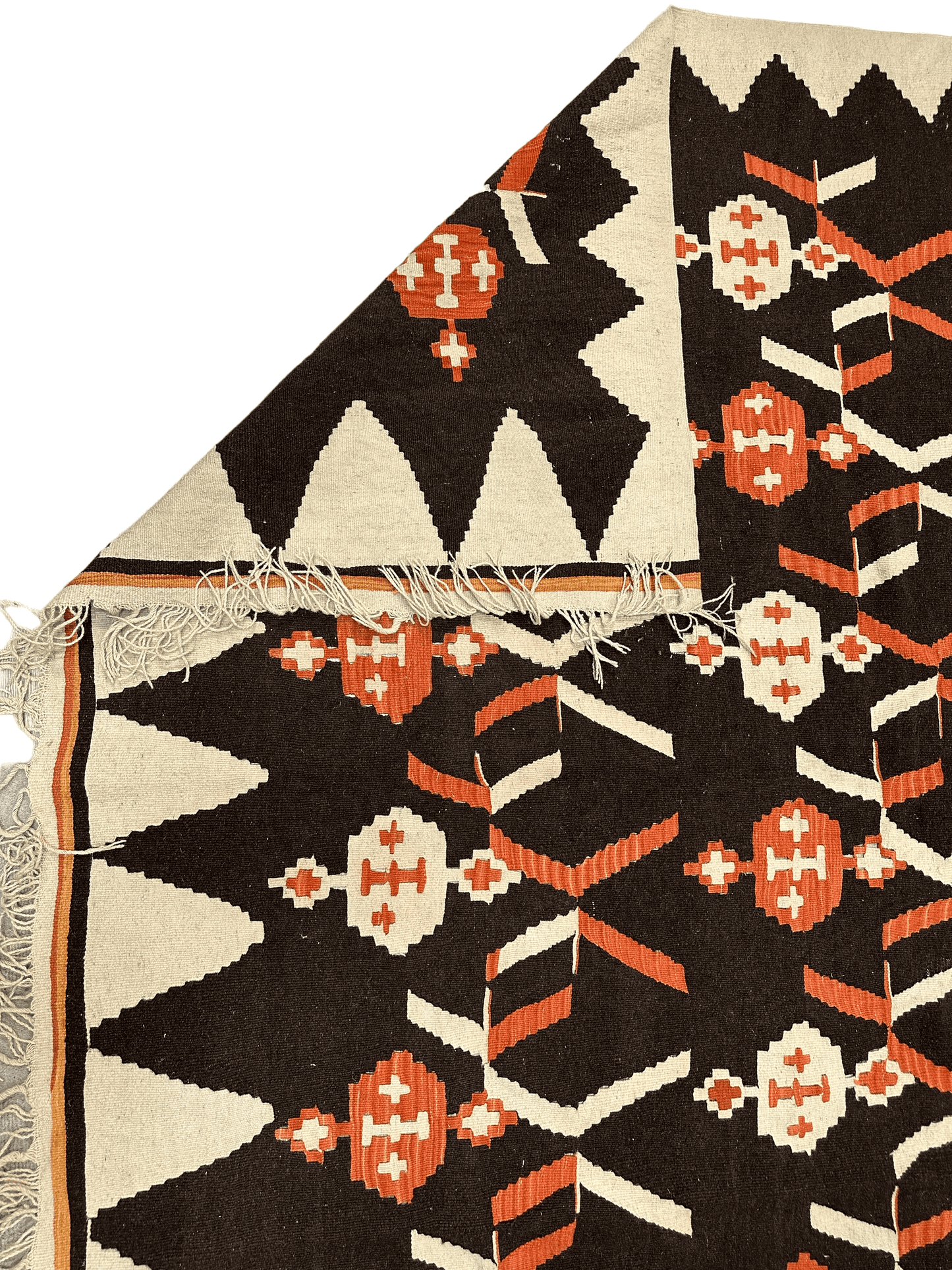 Masterpiece Large Vintage minimalistic Karabakh Kilim 7’5” x 11’