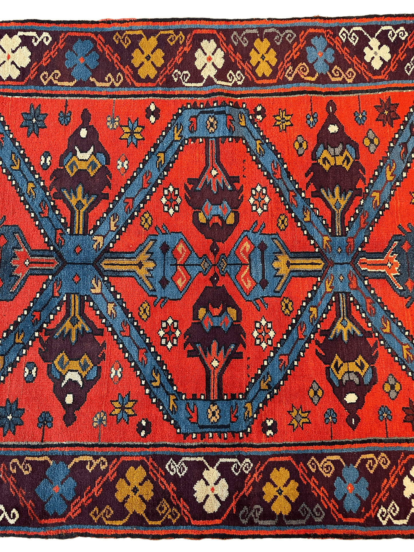 Old Derbent Dagestan Rug 4’ x 7’