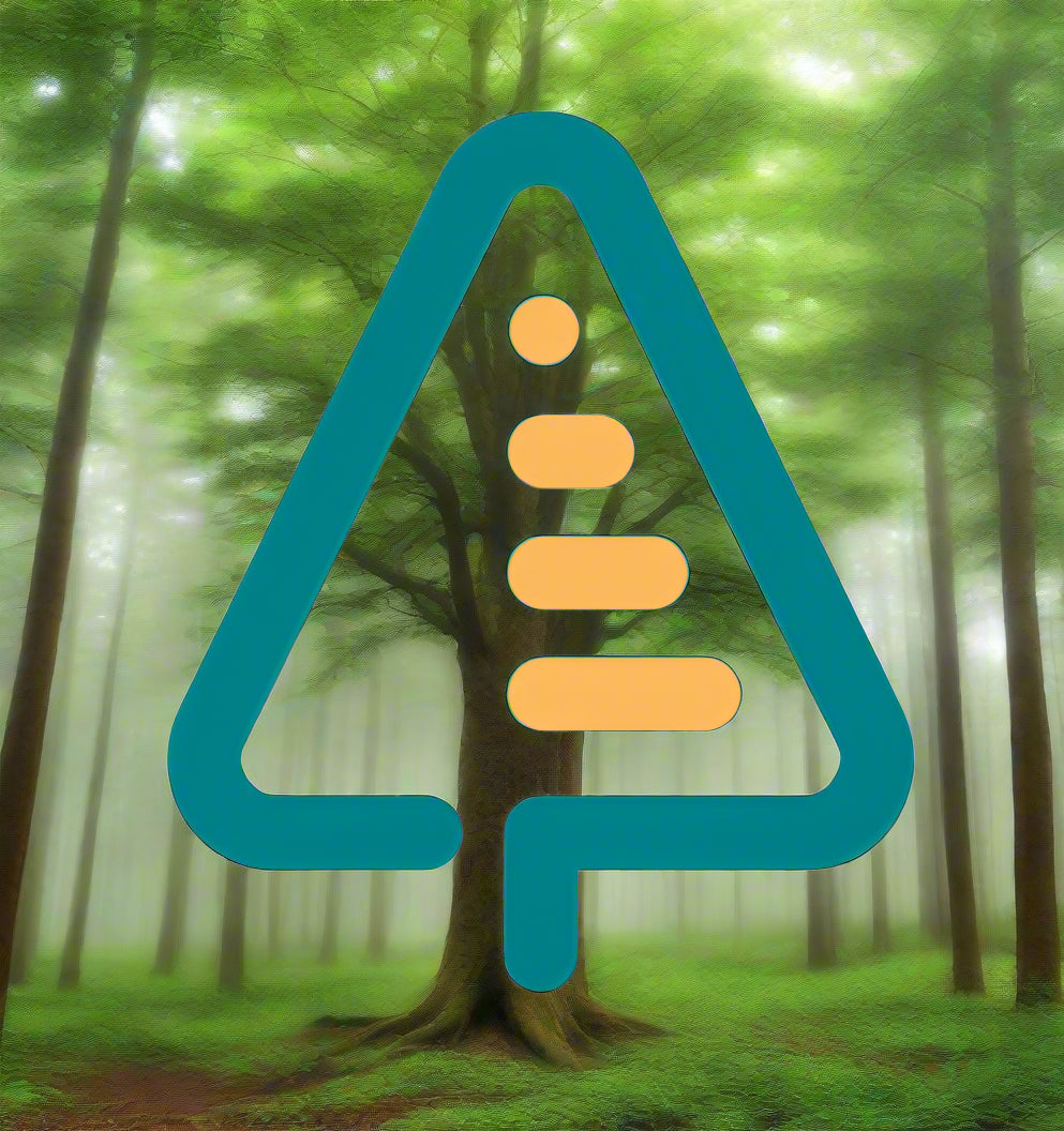 A stylized green tree icon, representing the planting of additional trees as part of an environmental initiative.