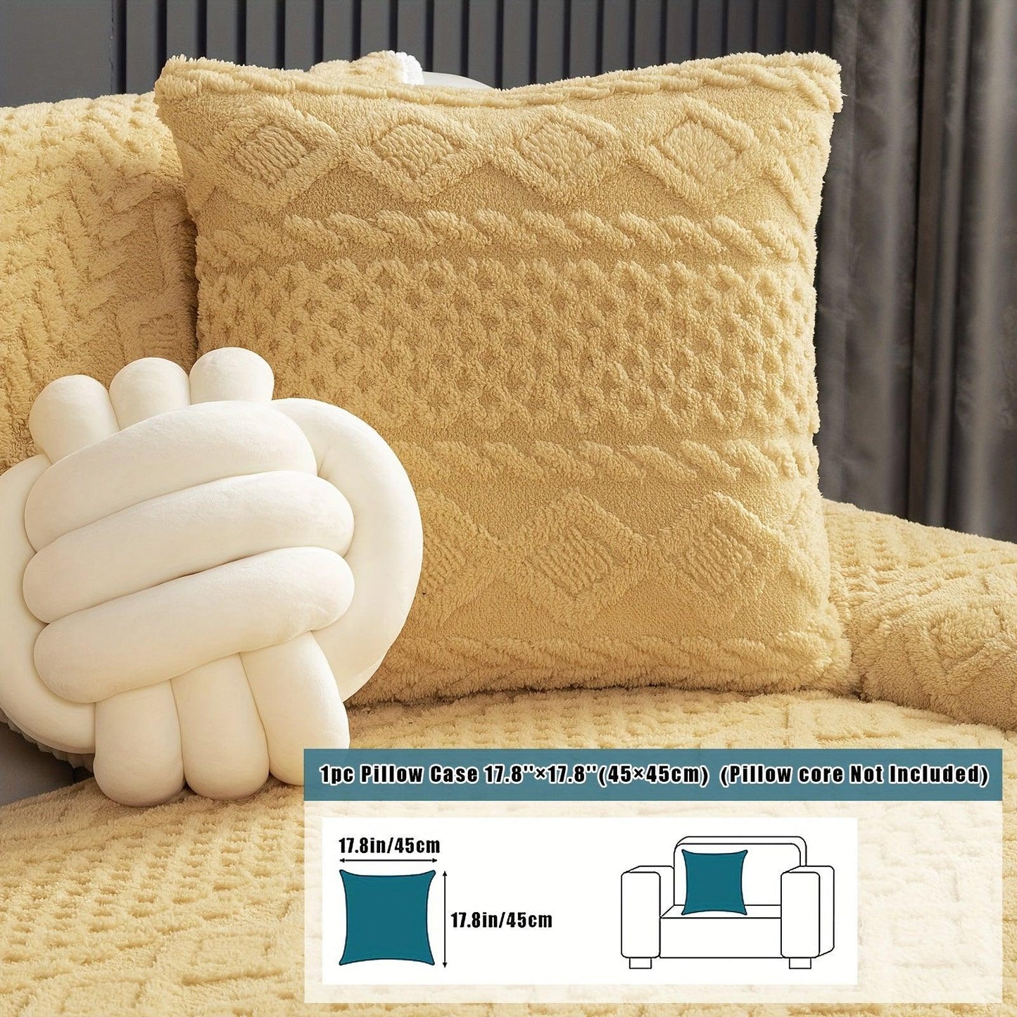 Pet-Friendly Couch Cover for Dogs, Non-Slip & Breathable