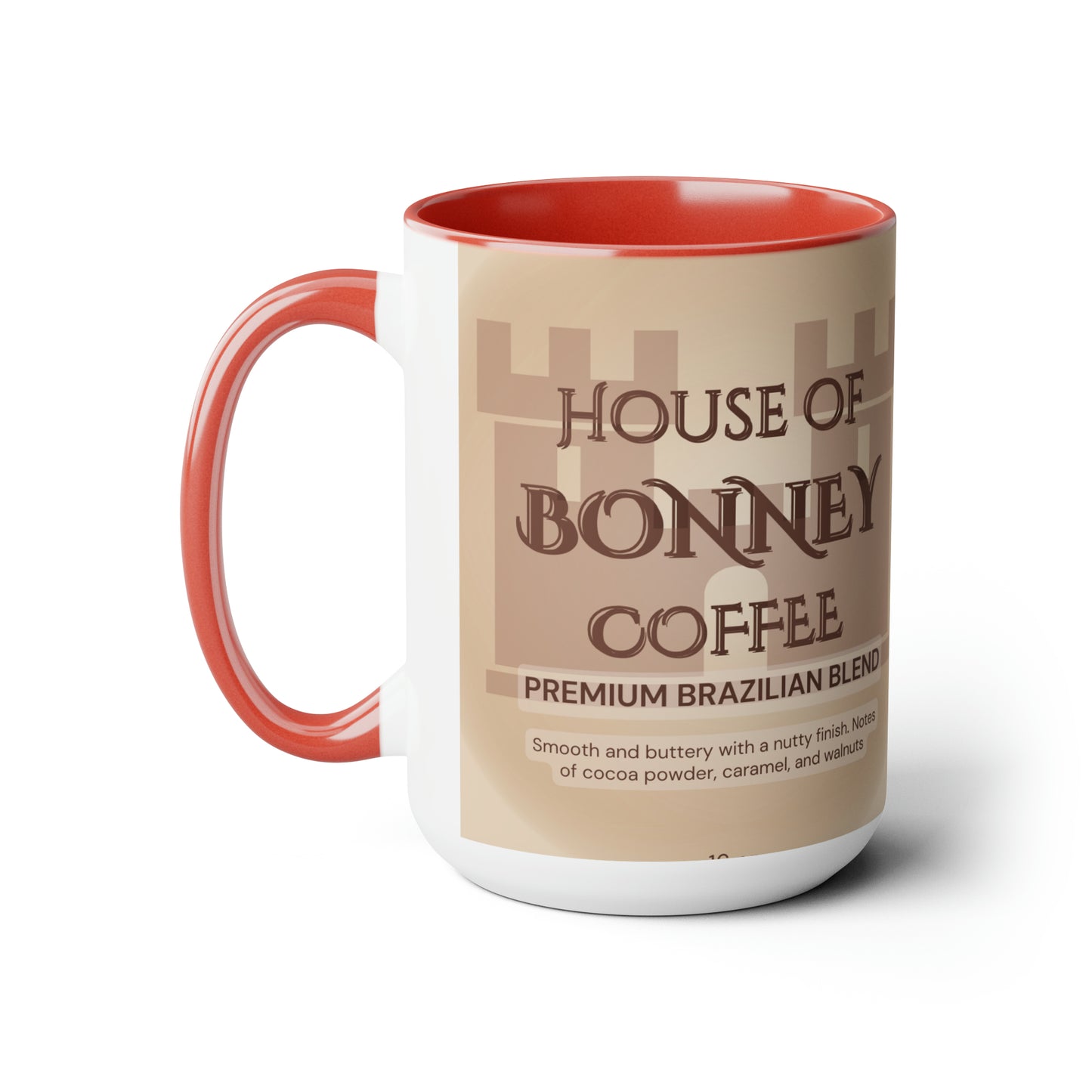 House Of Bonney Coffee Mugs, 15oz