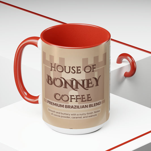 House Of Bonney Coffee Mugs, 15oz