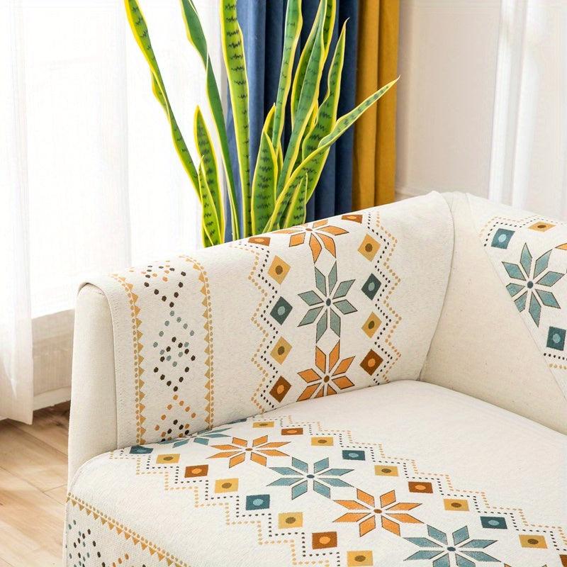 Stylish Bohemian Chenille Slipcovers for Couches