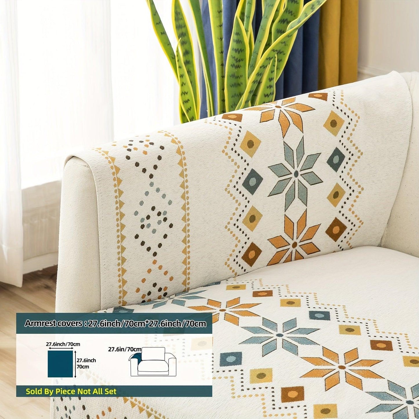 Stylish Bohemian Chenille Slipcovers for Couches