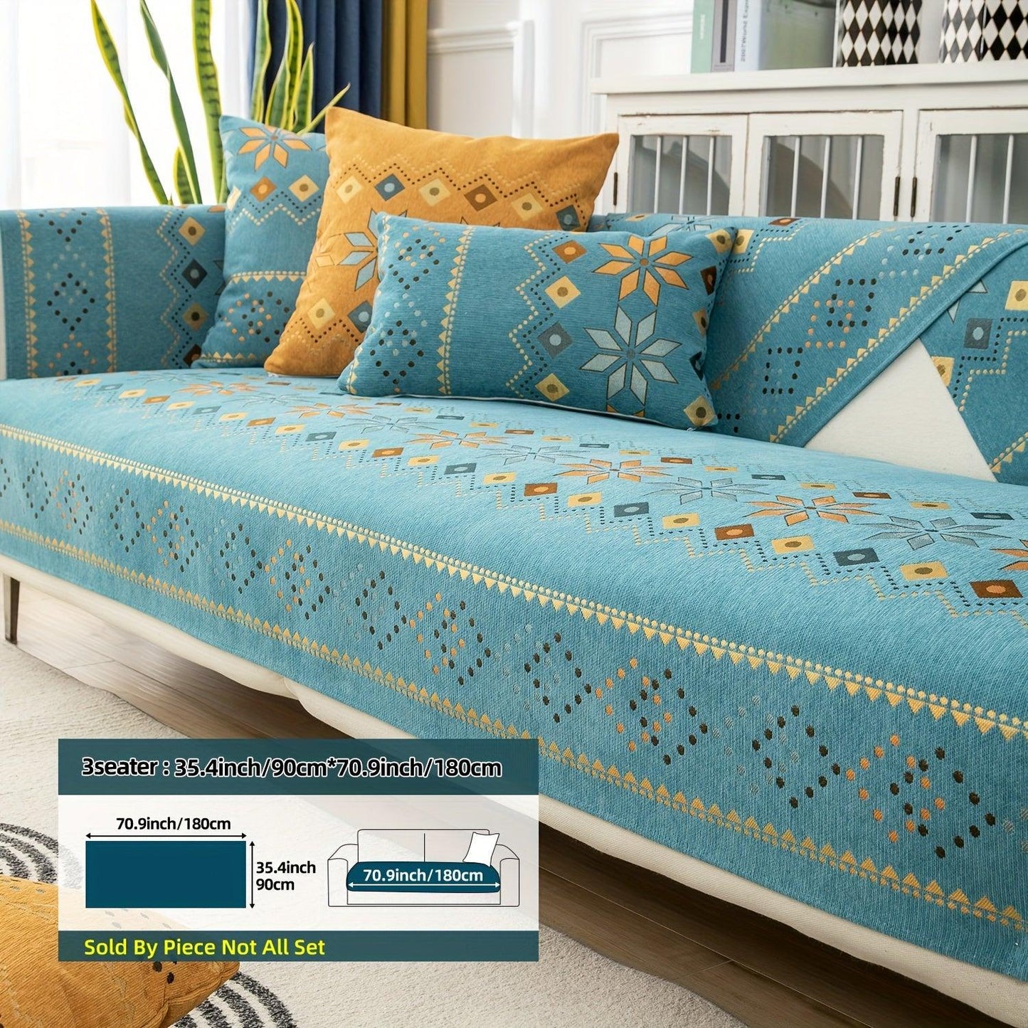 Stylish Bohemian Chenille Slipcovers for Couches